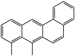 7,8-Dimethylbenz[a]anthracene Struktur