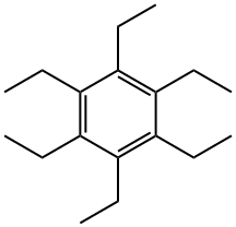 六乙苯 结构式