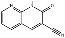 2-Oxo-1,2-dihydro-1,8-naphthyridine-3-carbonitrile Struktur