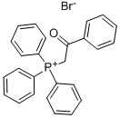 (苯甲酰基甲基)三苯基溴化膦, 6048-29-9, 结构式