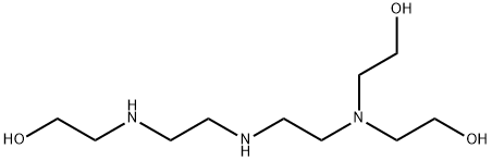 2,2'-[[2-[[2-[(2-hydroxyethyl)amino]ethyl]amino]ethyl]imino]bisethanol Struktur