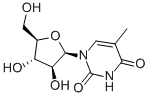 THYMINE-BETA-D-ARABINOFURANOSIDE Struktur