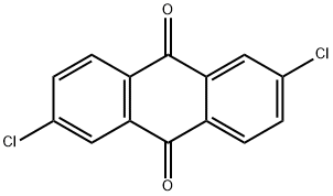 2,6-dichloroanthracene-9-10-dione Struktur