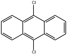 9,10-DICHLOROANTHRACENE Struktur