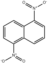 1,5-ジニトロナフタレン 化学構造式