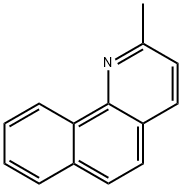 2-methylbenzo[h]quinoline Struktur