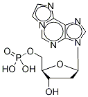 Etheno-2'-deoxy-β-D-adenosine 5'-Monophosphate 结构式