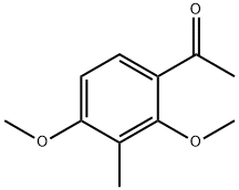 1-(2,4-二甲氧基-3-甲基苯基)乙酮 结构式