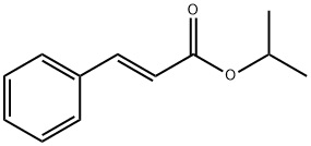 2-Propenoic acid, 3-phenyl-, 1-Methylethyl ester, (2E)- 结构式