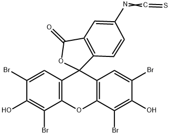 曙红-5-异硫氰酸酯 结构式