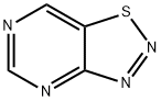 1,2,3-Thiadiazolo[4,5-d]pyrimidine (9CI) Structure
