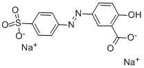 酸性媒介深黄 GG, 6054-99-5, 结构式