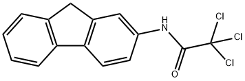 N-(9H-Fluoren-2-yl)-2,2,2-trichloroacetamide Structure
