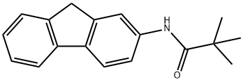 2,2-Dimethyl-N-(9H-fluoren-2-yl)propionamide Structure