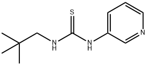 1-tert-Pentyl-3-(3-pyridinyl)thiourea Structure