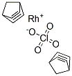 BIS(BICYCLO(2.2.1)HEPTA-2,5-DIENE)-RHODIUM(I) PERCHLORATE 结构式