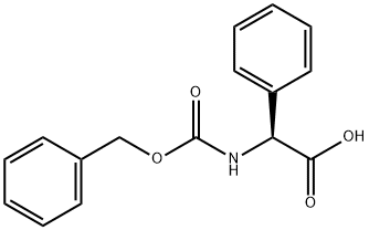 [[(phenylmethoxy)carbonyl]amino]phenylacetic acid Struktur