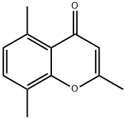 2,5,8-Trimethyl-4H-1-benzopyran-4-one 结构式