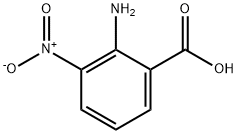 2-Amino-3-nitrobenzoic acid Struktur