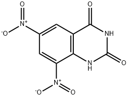 6,8-dinitro-1H-quinazoline-2,4-dione Struktur