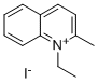 1-ETHYLQUINALDINIUM IODIDE Struktur