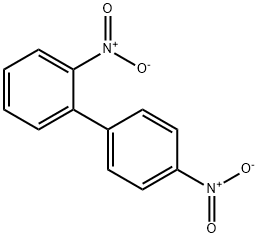 2,4'-ジニトロ-1,1'-ビフェニル 化学構造式