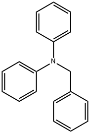 ジフェニルベンジルアミン 化学構造式
