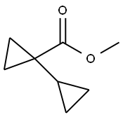 [1,1-Bicyclopropyl]-1-carboxylicacid,methylester(9CI) Struktur
