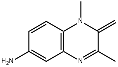 6-Quinoxalinamine,1,2-dihydro-1,3-dimethyl-2-methylene-(9CI) 结构式