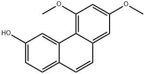 5,7-Dimethoxy-3-hydroxyphenanthrene Struktur