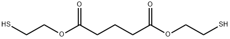ペンタン二酸ビス(2-メルカプトエチル) 化学構造式
