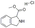 1H-Isoindole-1-carboxylic acid, 2,3-dihydro-, Methyl ester, hydrochloride Struktur