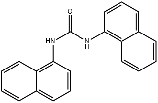 N,N'-ビス(1-ナフタレニル)尿素 化学構造式