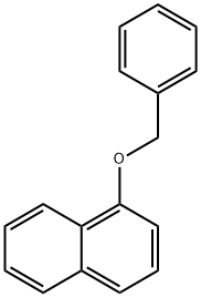 1-ベンジルオキシナフタレン 化学構造式