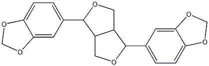 セサミン 化学構造式