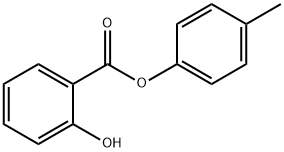 サリチル酸p-トリル 化学構造式