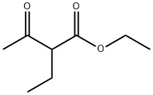 2-エチル-3-オキソ酪酸エチル 化学構造式