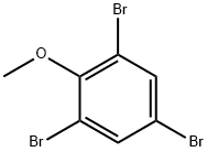 2,4,6-トリブロモアニソール 化学構造式