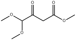 4,4-ジメトキシアセト酢酸メチル 化学構造式