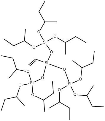 VINYLTRIS(TRI-SEC-BUTOXYSILOXANYL)SILANE Structure