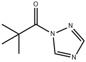 1-(2,2-ジメチルプロピオニル)-1H-1,2,4-トリアゾール 化学構造式