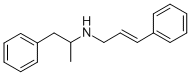 N-肉桂基-Α-甲基苯乙胺, 60753-49-3, 结构式