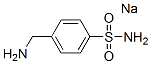 4-(アミノメチル)ベンゼンスルホンアミド・ナトリウム 化学構造式