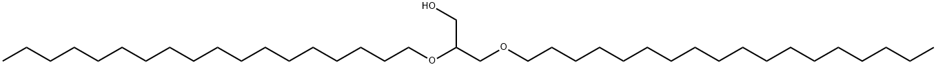 2,3-bis(octadecyloxy)propan-1-ol 结构式