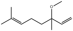 3-methoxy-3,7-dimethylocta-1,6-diene Structure