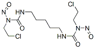 1,1'-Pentamethylenebis[3-(2-chloroethyl)-3-nitrosourea] 结构式