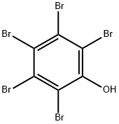 五溴苯酚, 608-71-9, 结构式