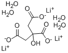 LITHIUM CITRATE TETRAHYDRATE Structure