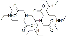 triethylammonium EDTA Structure
