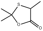 2,2,4-trimethyl-1,3-oxathiolan-5-one Structure